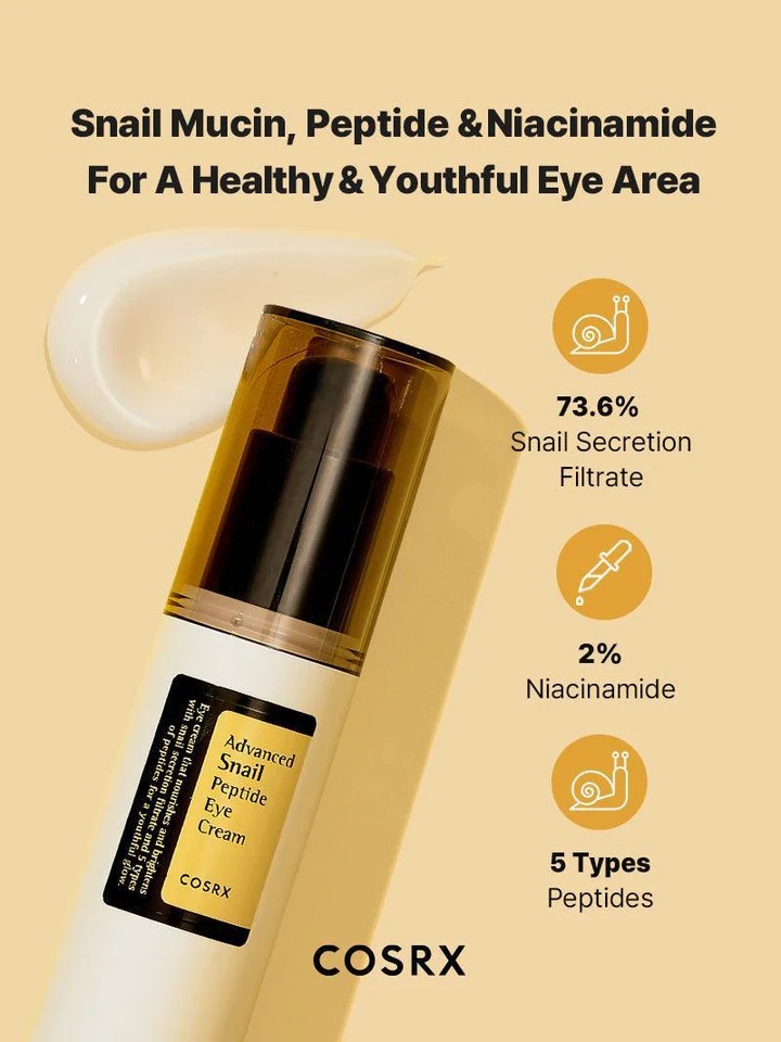COSRX  Advanced Snail Peptide Eye Cream...