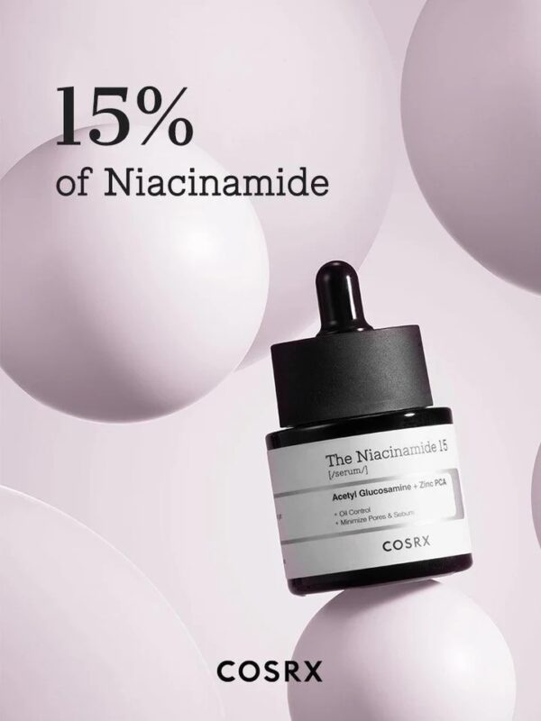 COSRX The Niacinamide 15 (Serum).