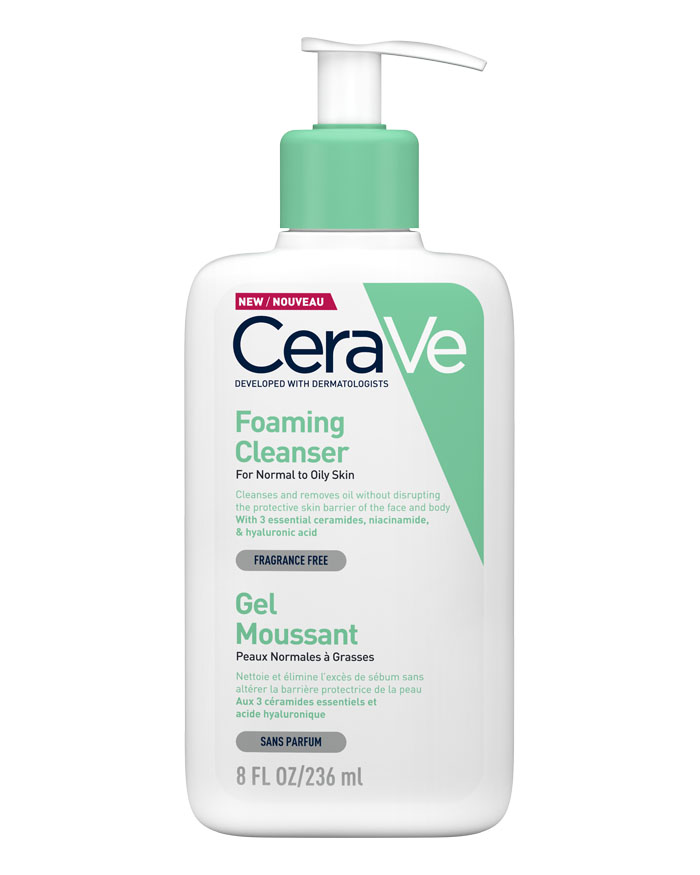 Cerave Foaming Cleanser Gel Moussant....