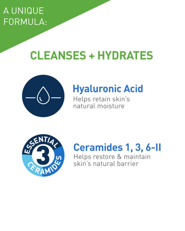 Cerave Hydrating Cleanser Creme Lavante Hydratante.... - Image 2