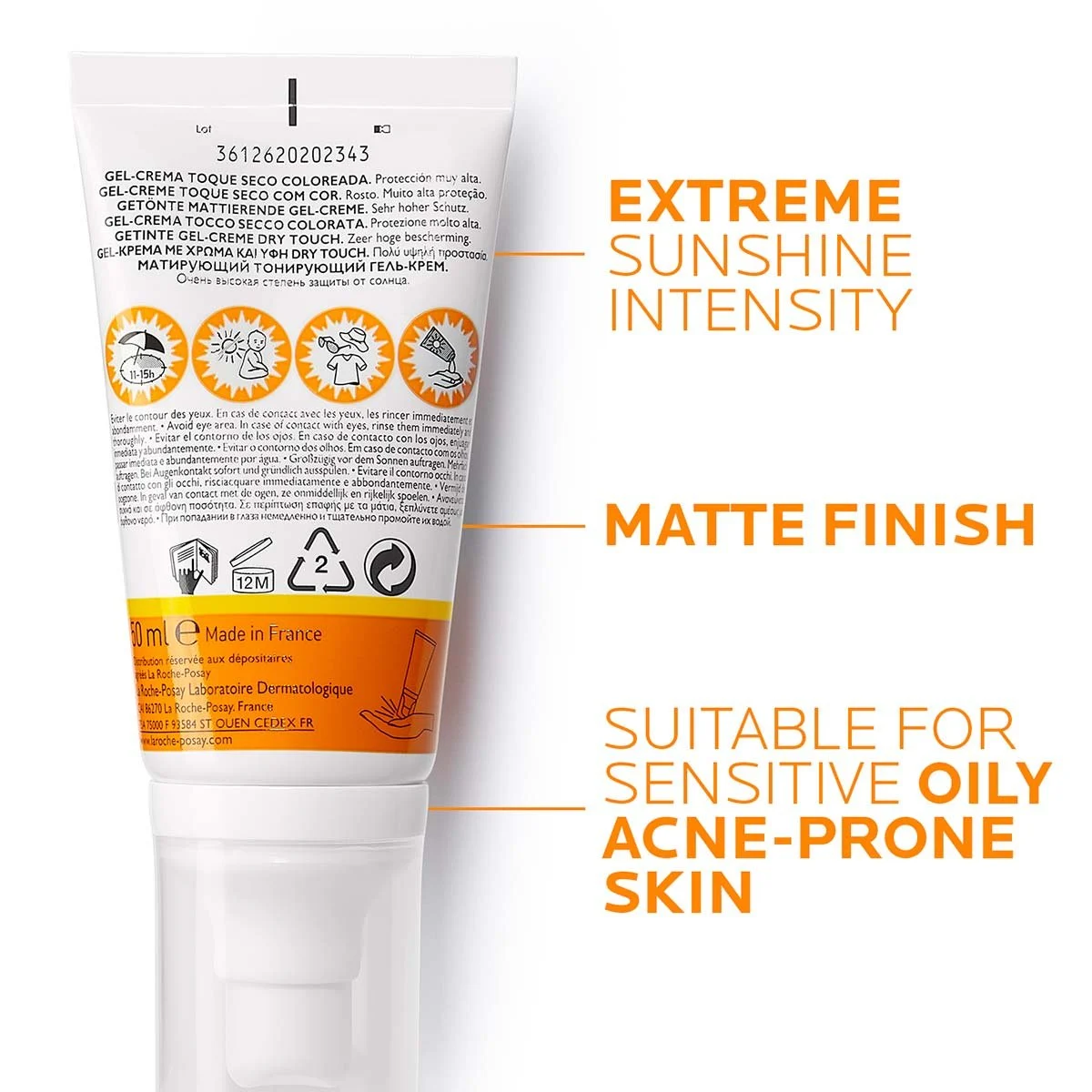 La Roche Posay Anth Antishine Drytouch Spf50+50Ml - Image 2